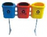 Cód.: T4  Conjunto para Coleta Seletiva com 3 Cestos de 40 L  