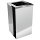 Lixeira Inox com Aro 100 Litros