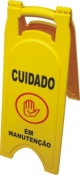 Cód.: P6 - Placa Sinalizadora Em Manutenção  