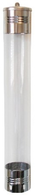 Cod.: A14 - Dispenser Acrílico com Inox para Copo de Água  